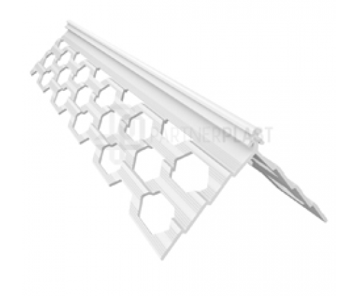 Кут для мокрої штукатурки Пластиковий, 3м.